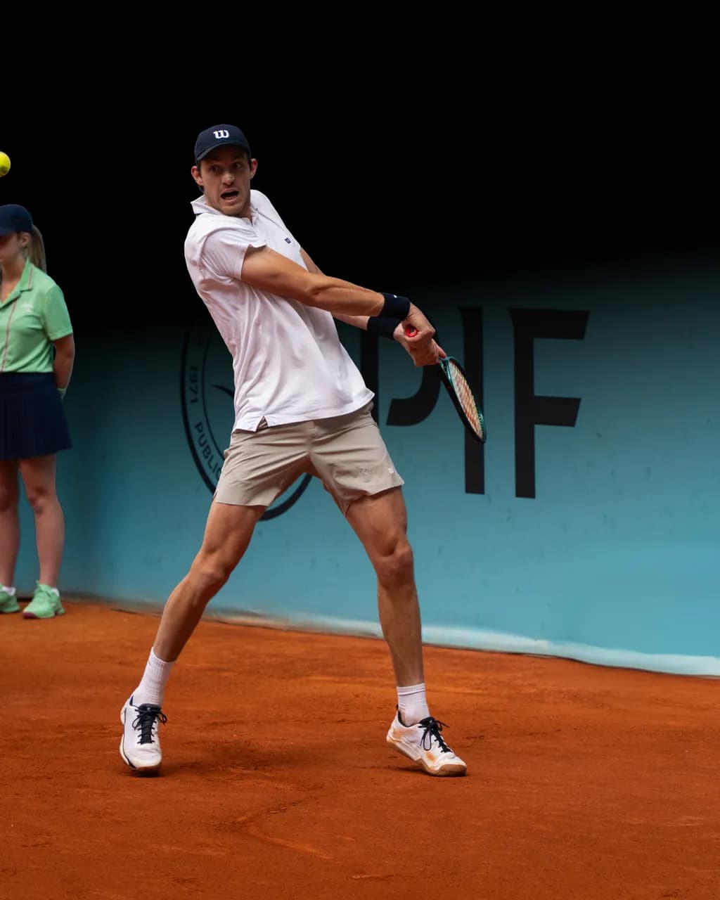 Dynamic Tennis Action: The Athlete's Focus on the Court