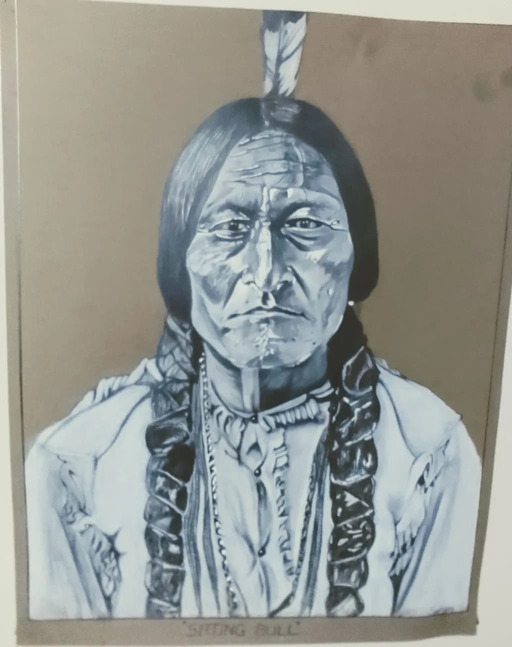 Sitting Bull Portrait