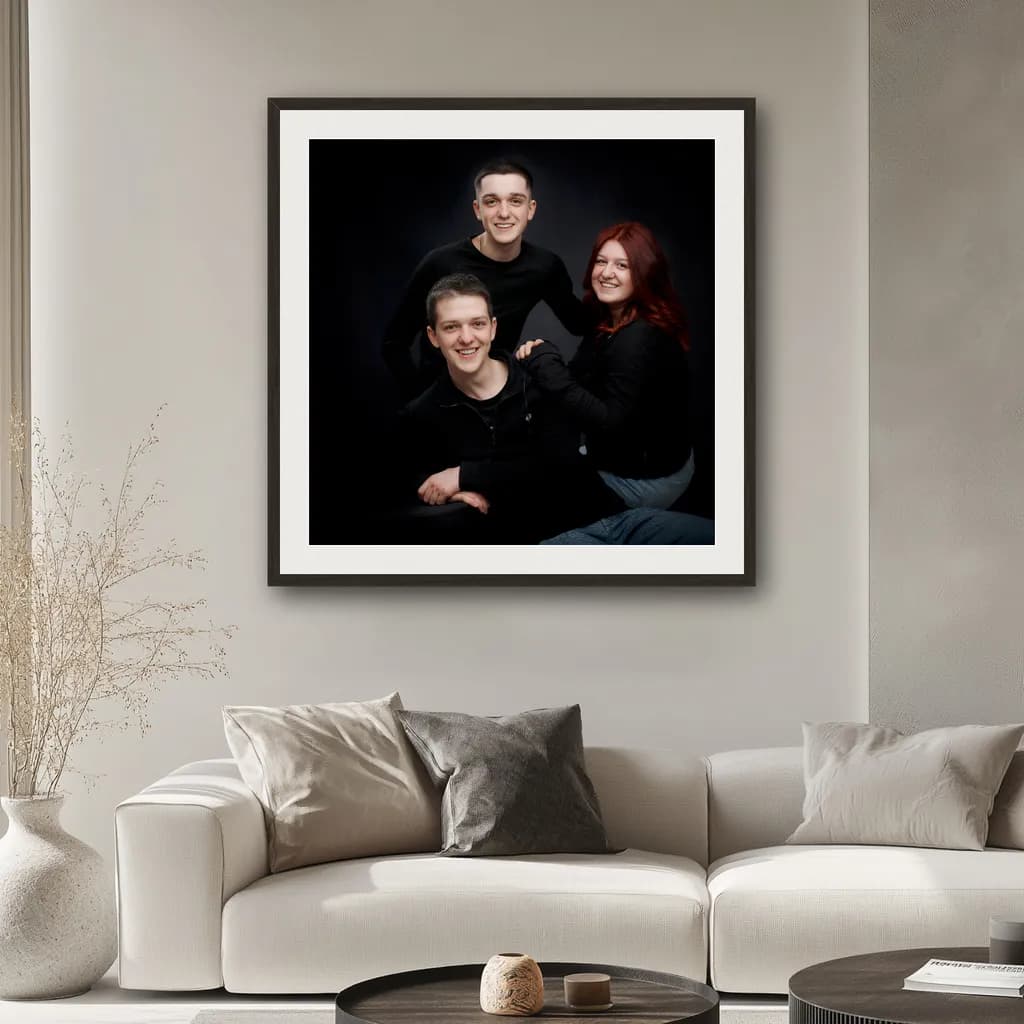Timeless Bonds: A Family Portrait Celebrating Connection and Joy