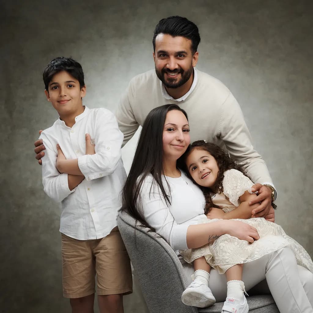 Cherished Moments: A Family Portrait of Love and Togetherness