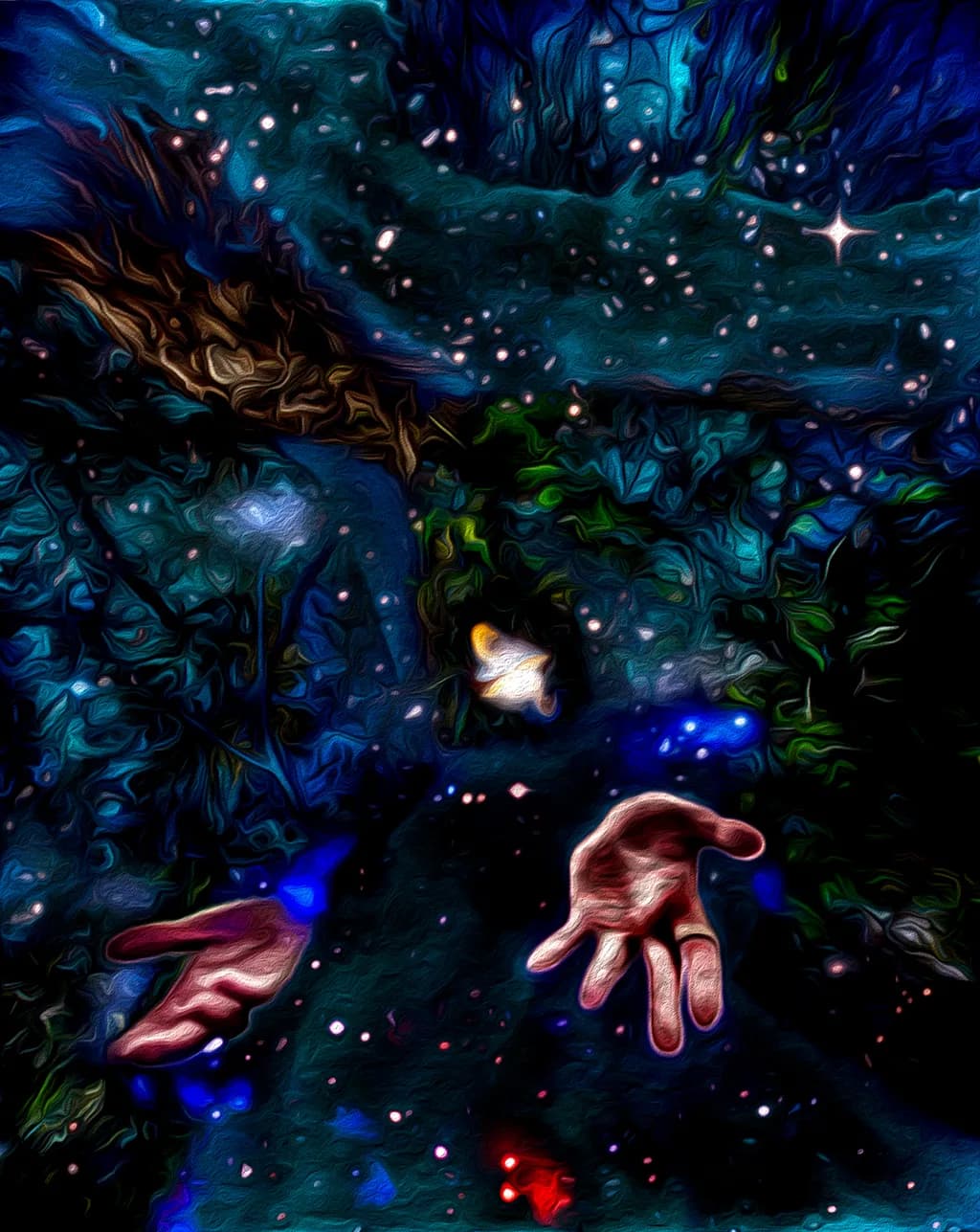 Celestial Embrace: A Journey Through the Cosmic Depths