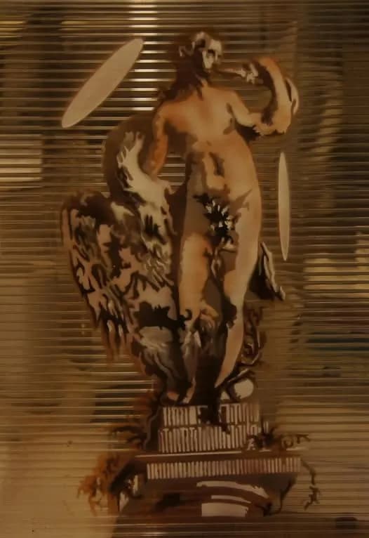 Ethereal Elegance: A Contemporary Abstract Sculpture of the Human Form