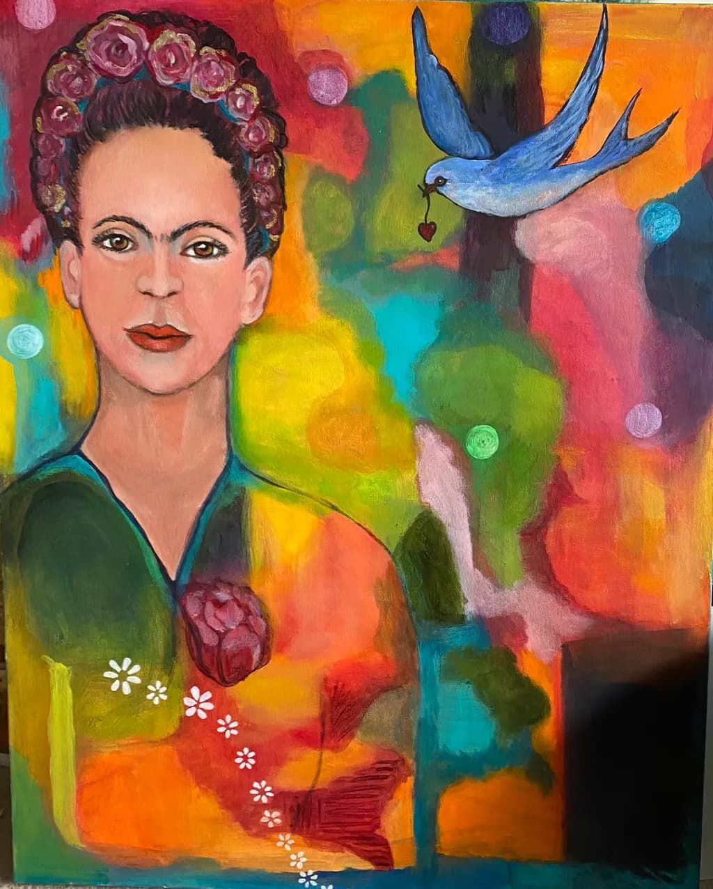 Whispers of Color: A Portrait of Resilience and Love