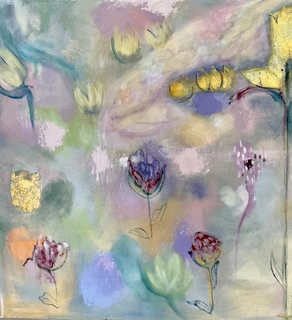 Whispers of Spring: A Dreamy Floral Reverie in Pastel Hues