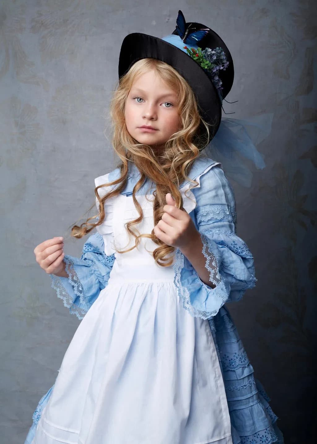 Whispers of Innocence: A Timeless Portrait of Elegance and Grace