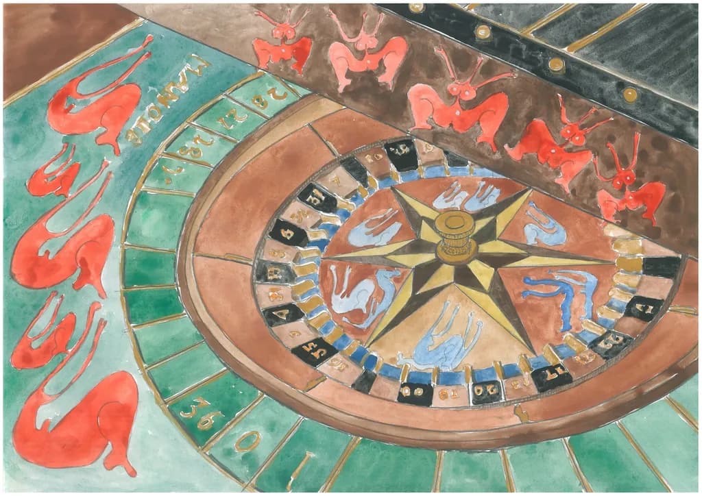 Roulette Aquarelle