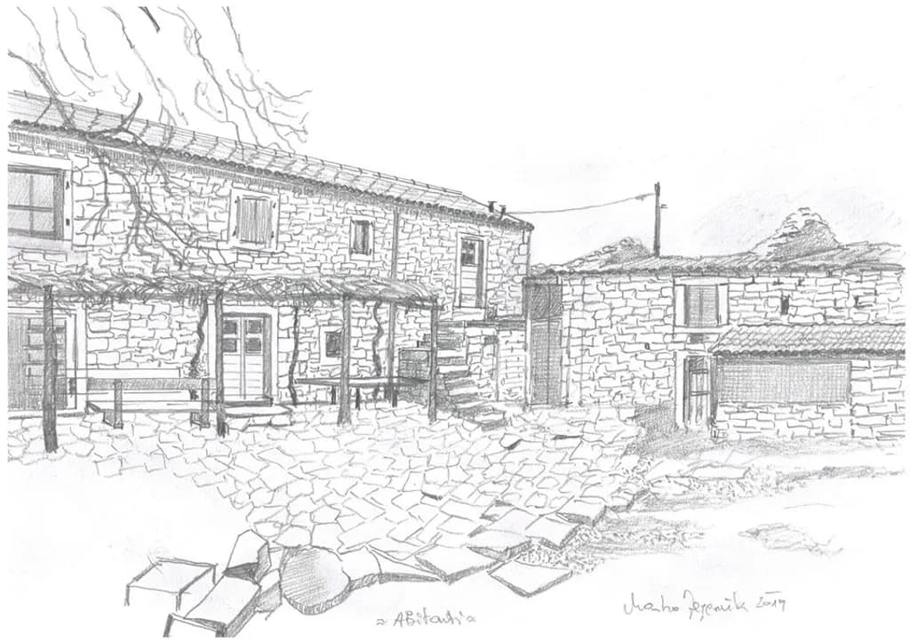 Abitanti Village Sketch