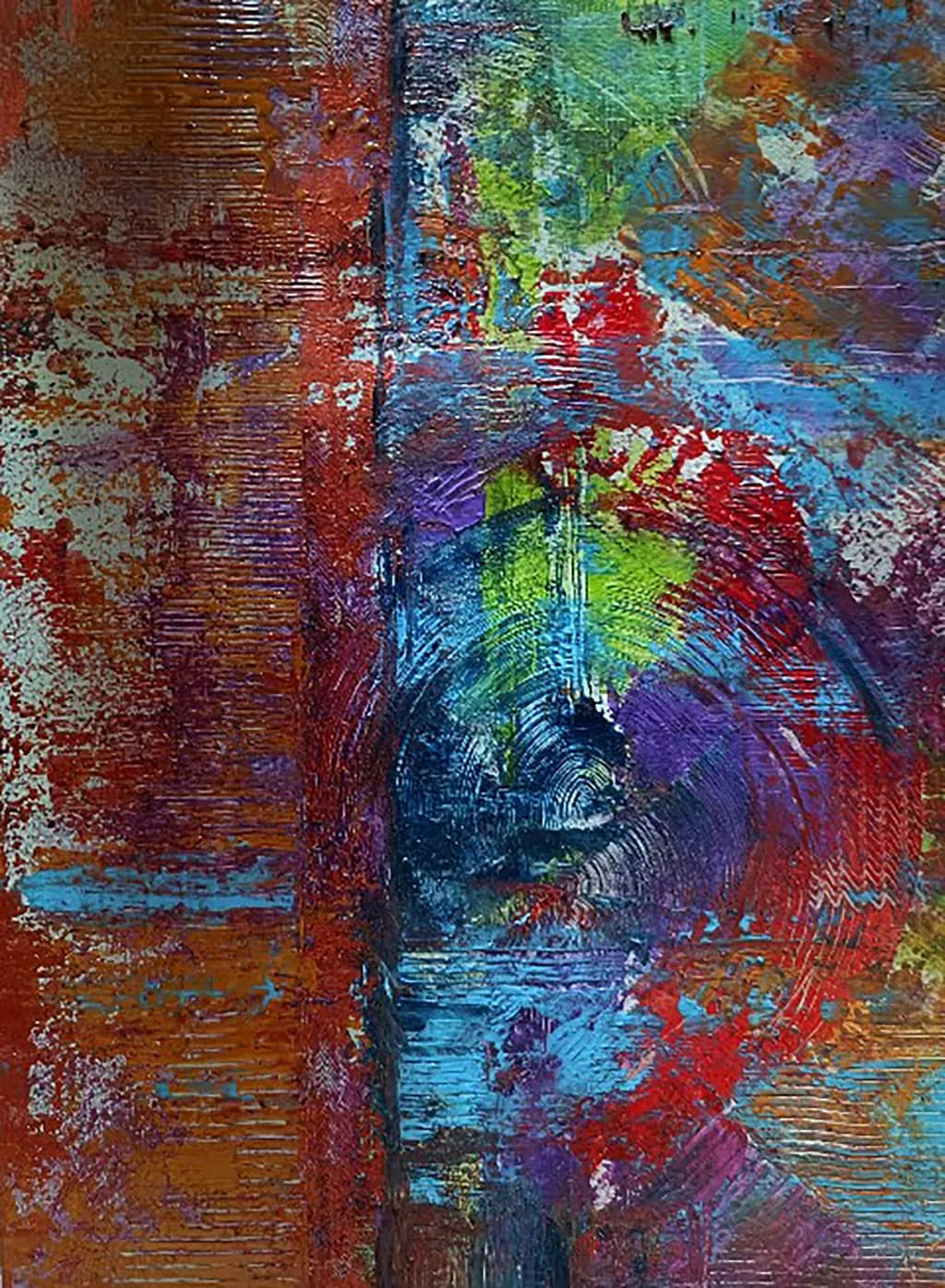 Color Spiral Texture