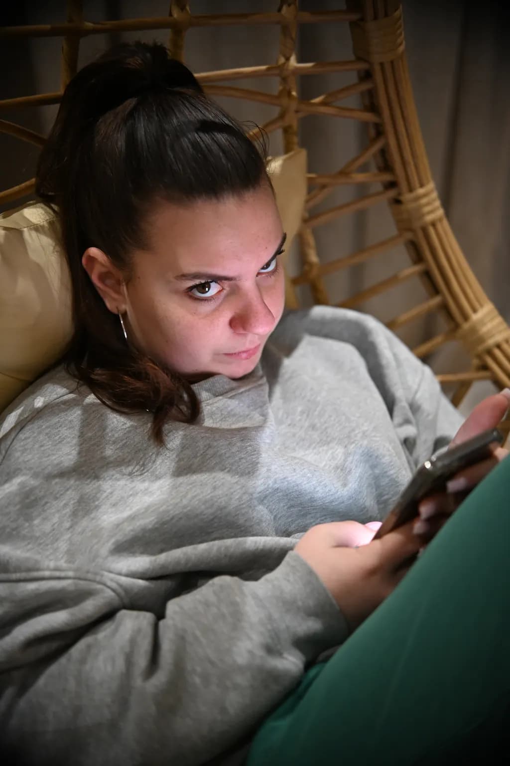 Digital Serenity: A Contemplative Moment in a Tech-Driven World
