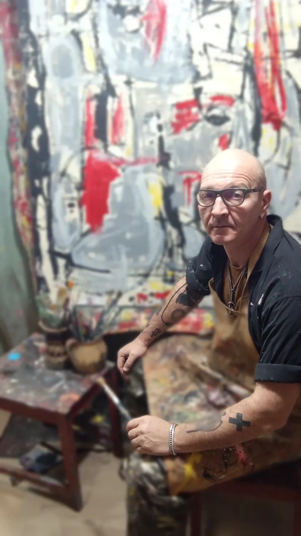 Creative Expressions: An Abstract Journey Through the Artist's Studio