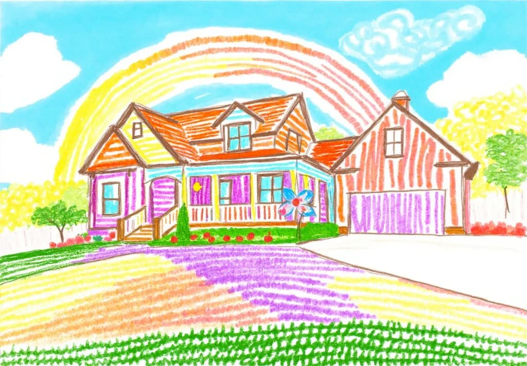 Whimsical Home Under a Rainbow: A Vibrant Celebration of Colorful Living