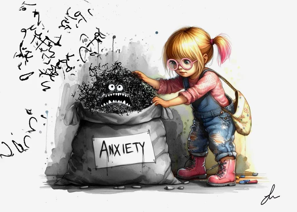 Confronting the Monster: A Child's Journey Through Anxiety