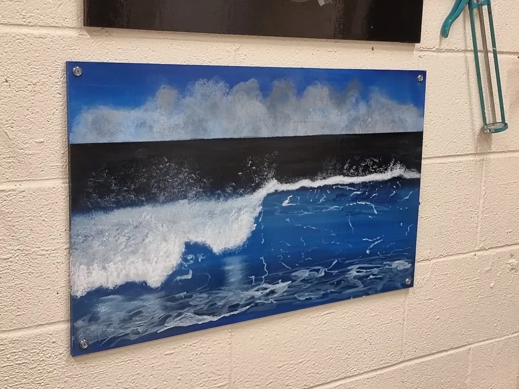 Ocean's Embrace: A Dance of Waves and Serenity