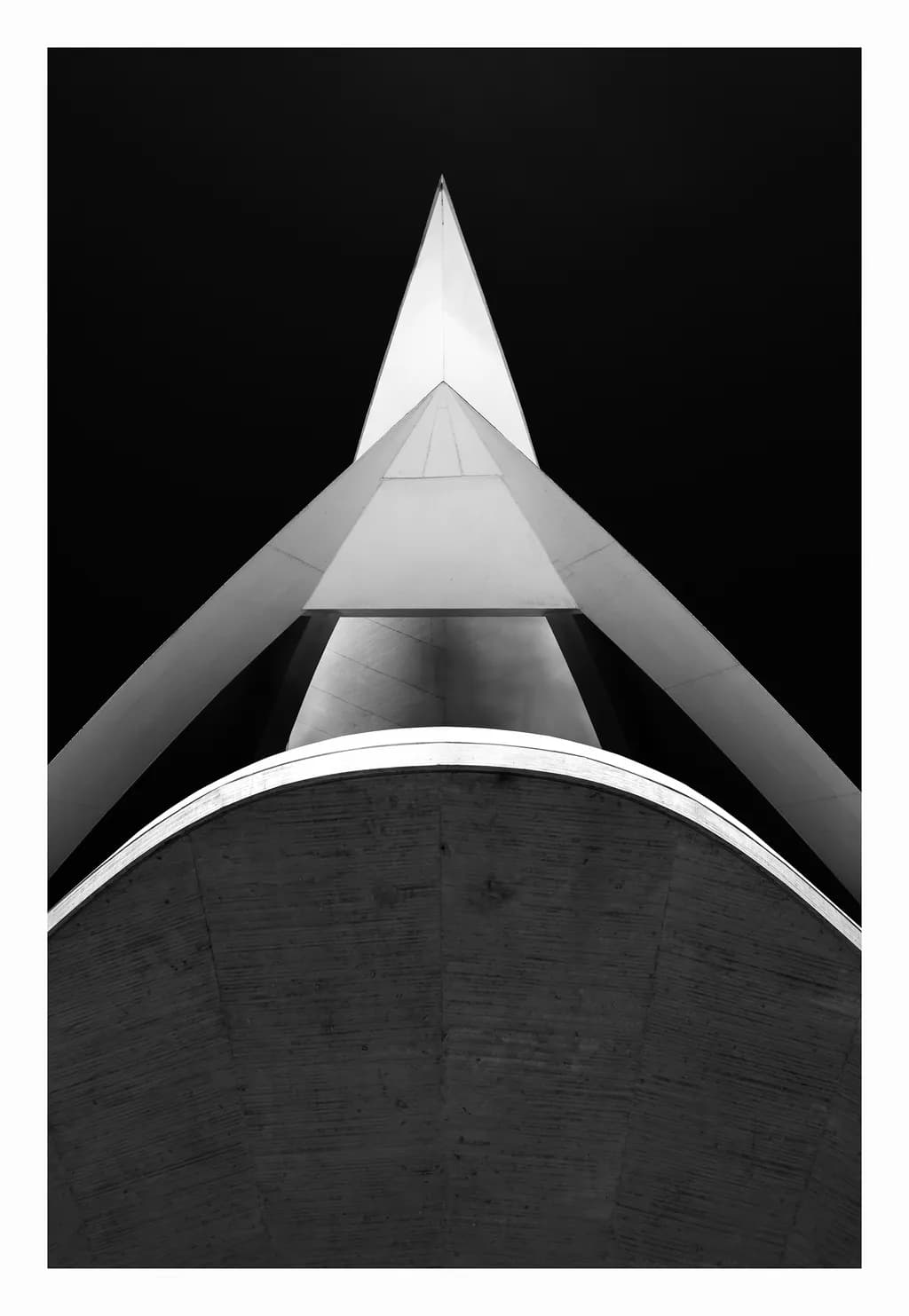 Architectural Elegance: A Monochrome Perspective on Modern Design