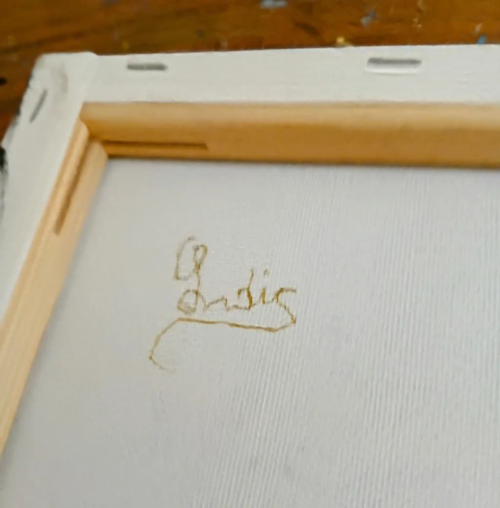Artist's Canvas Signature