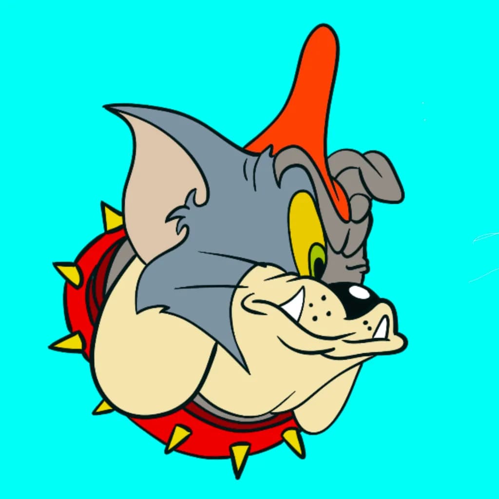 Whimsical Mischief: The Playful Encounter of Tom and Spike