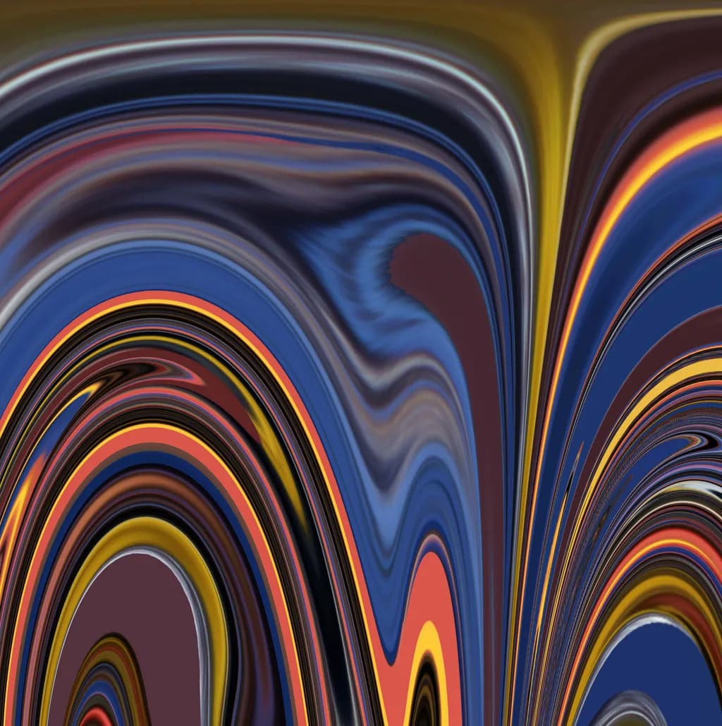 Whirlwind of Colors: A Journey Through Abstract Waves