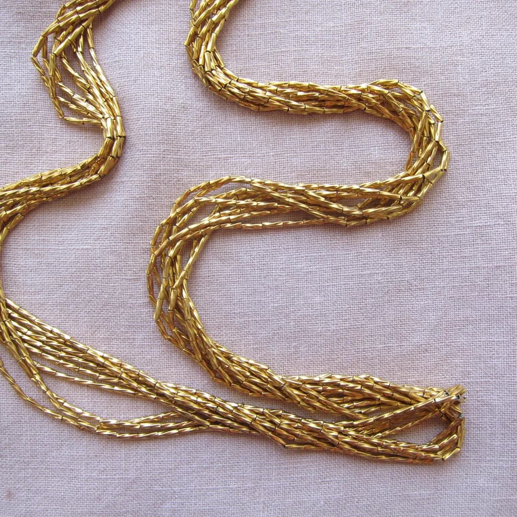 Golden Twists: A Shimmering Dance of Texture and Light