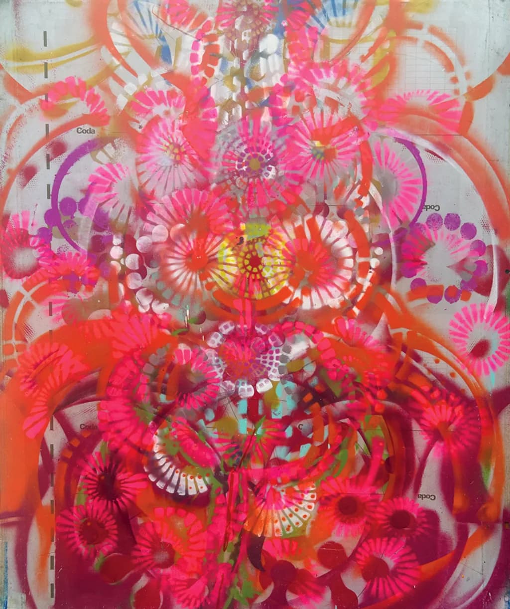 Abstract Floral Burst