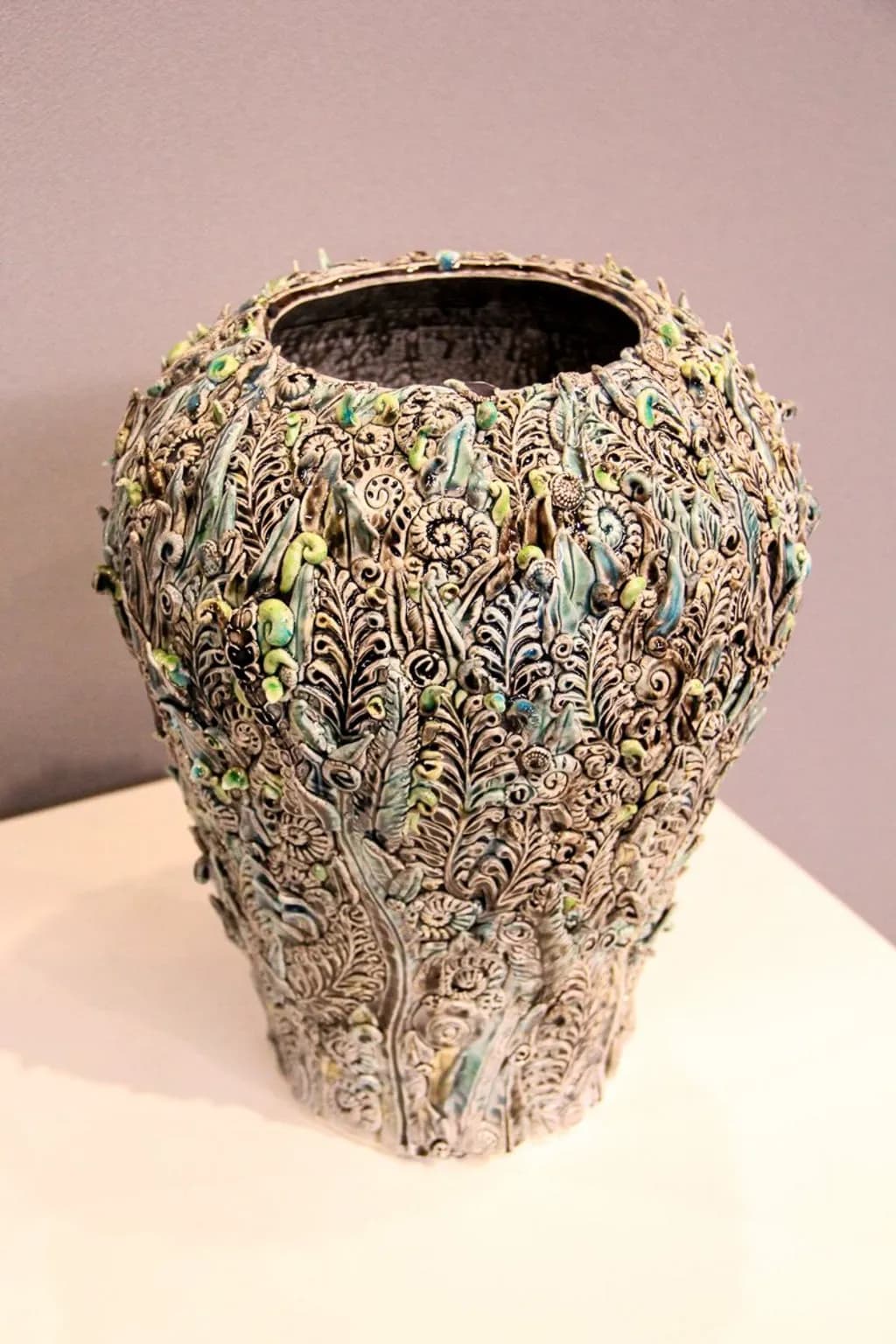 Ornate Ceramic Vase