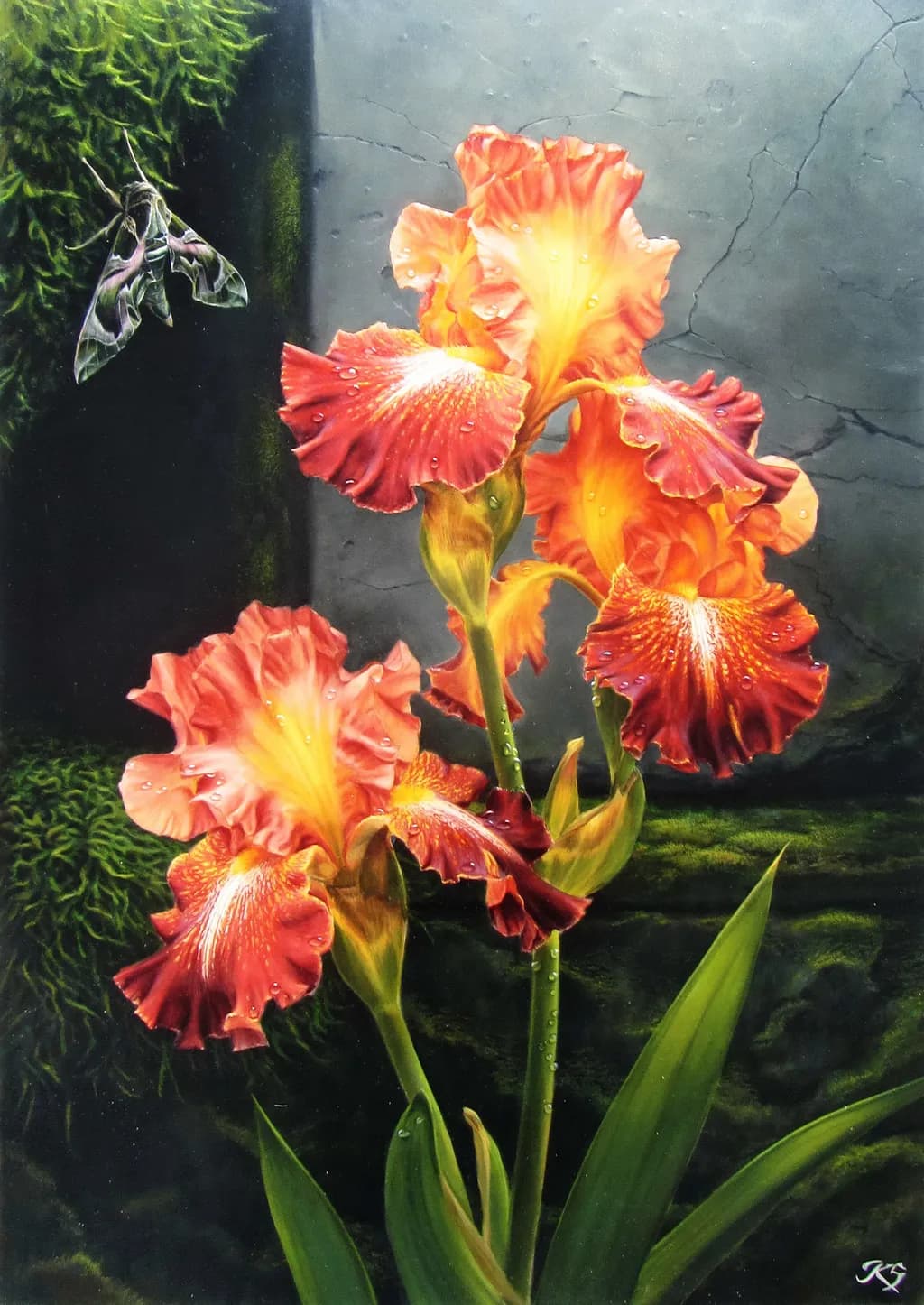 Radiant Blossoms: A Dance of Color and Nature's Elegance