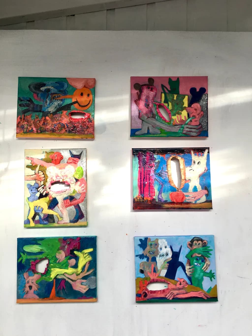 Whimsical Color Symphony: A Playful Journey Through Abstract Imagination