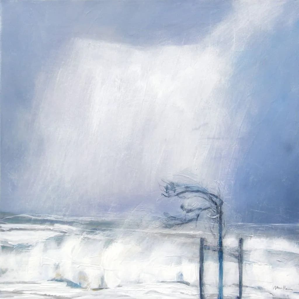 Whispers of the Storm: A Serene Encounter with Nature's Fury