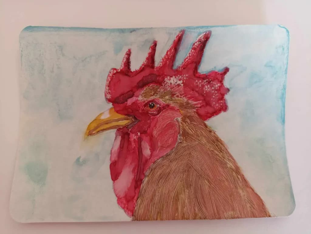 Rooster Portrait