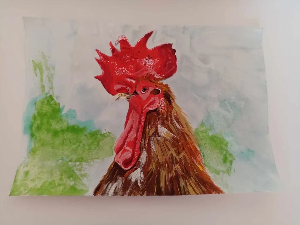 Rooster Portrait