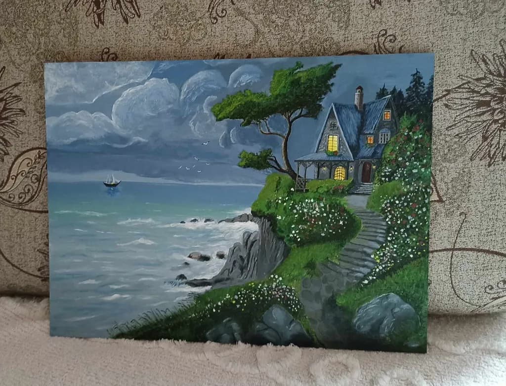 Seaside Cottage Cliffs