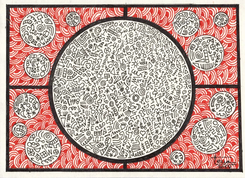 Zentangle Orbit