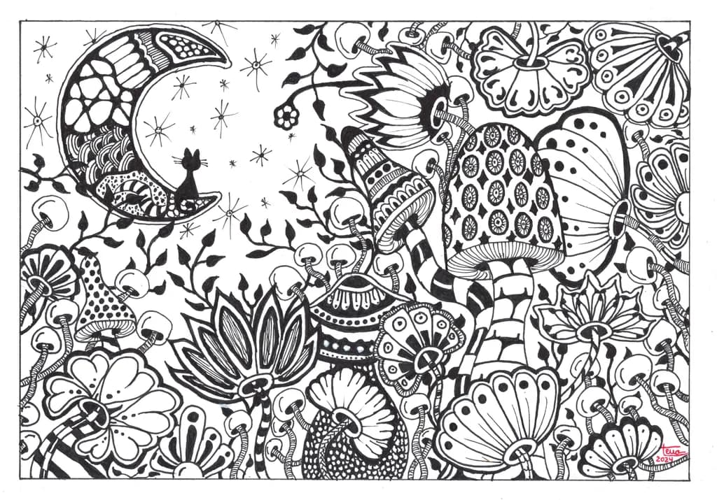 Moonlit Garden