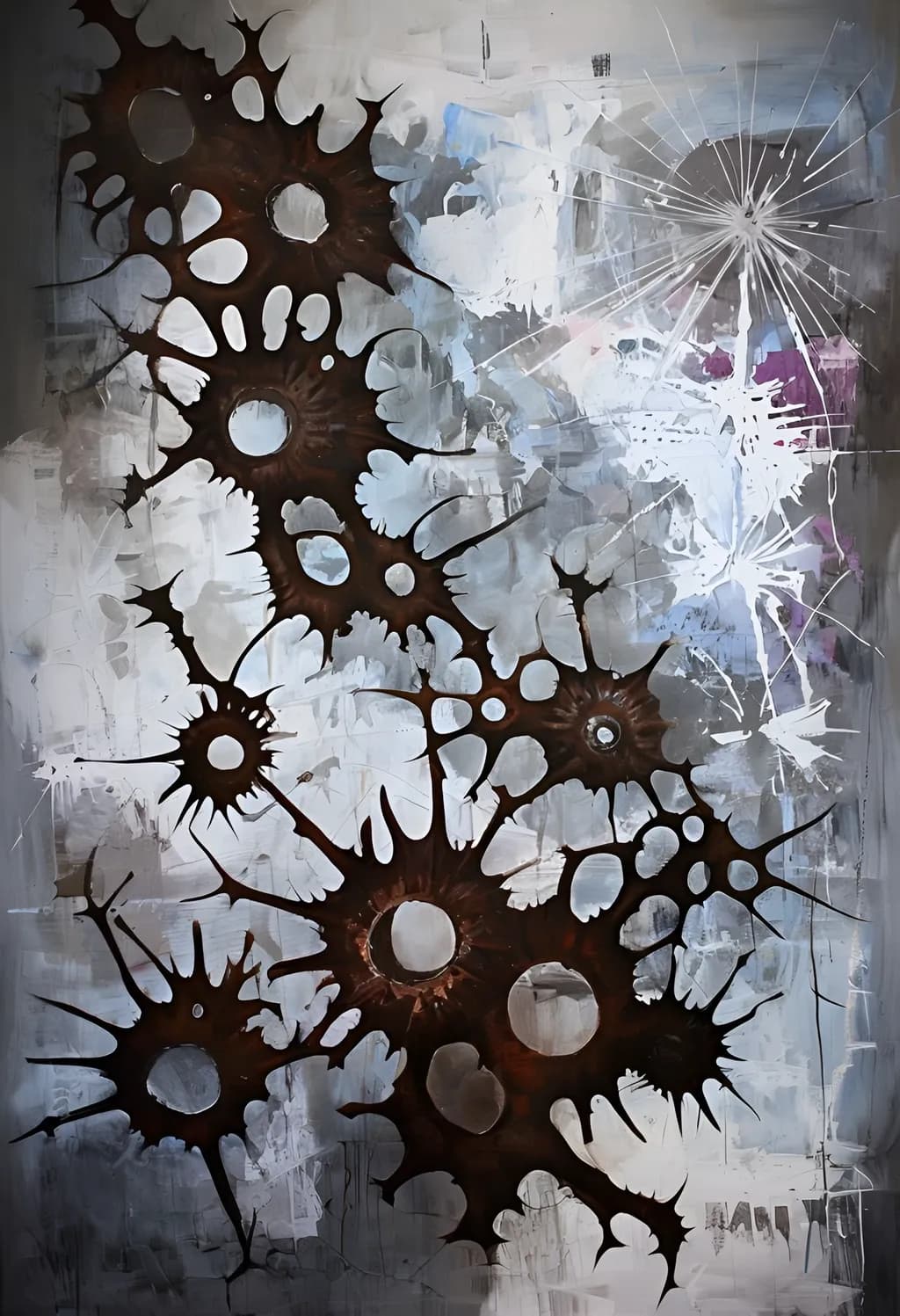 Reinventing Space: The Interplay of Light and Texture in Abstract Art