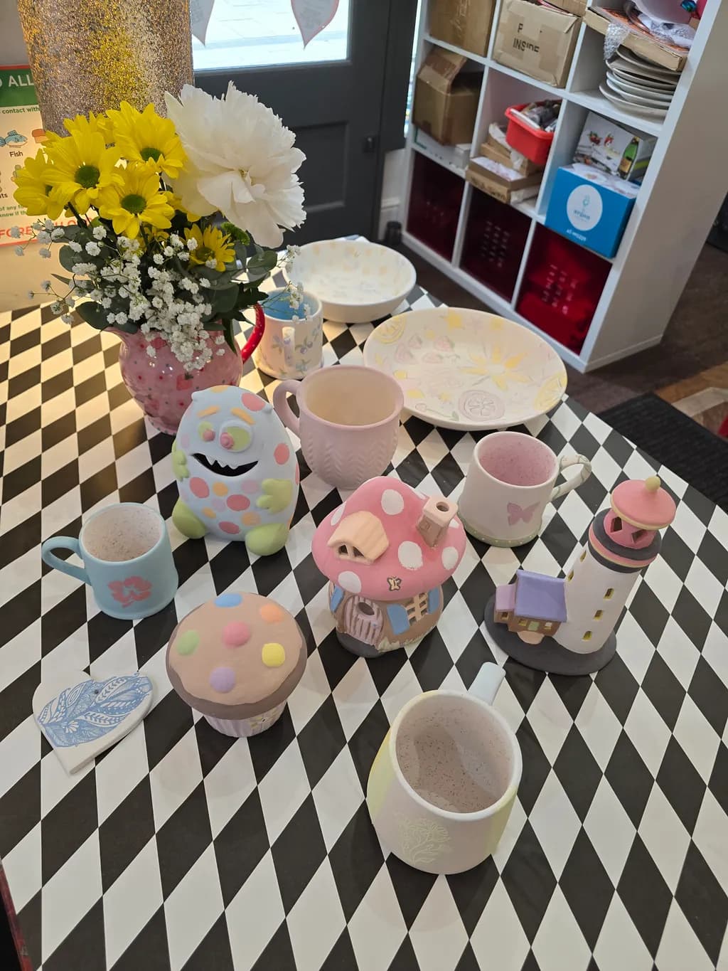 Whimsical Wonders: A Playful Collection of Handcrafted Ceramics and Cheerful Decor