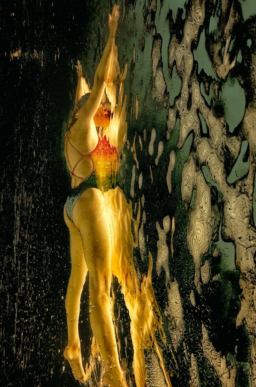 Ethereal Reflections: A Dance of Light and Water