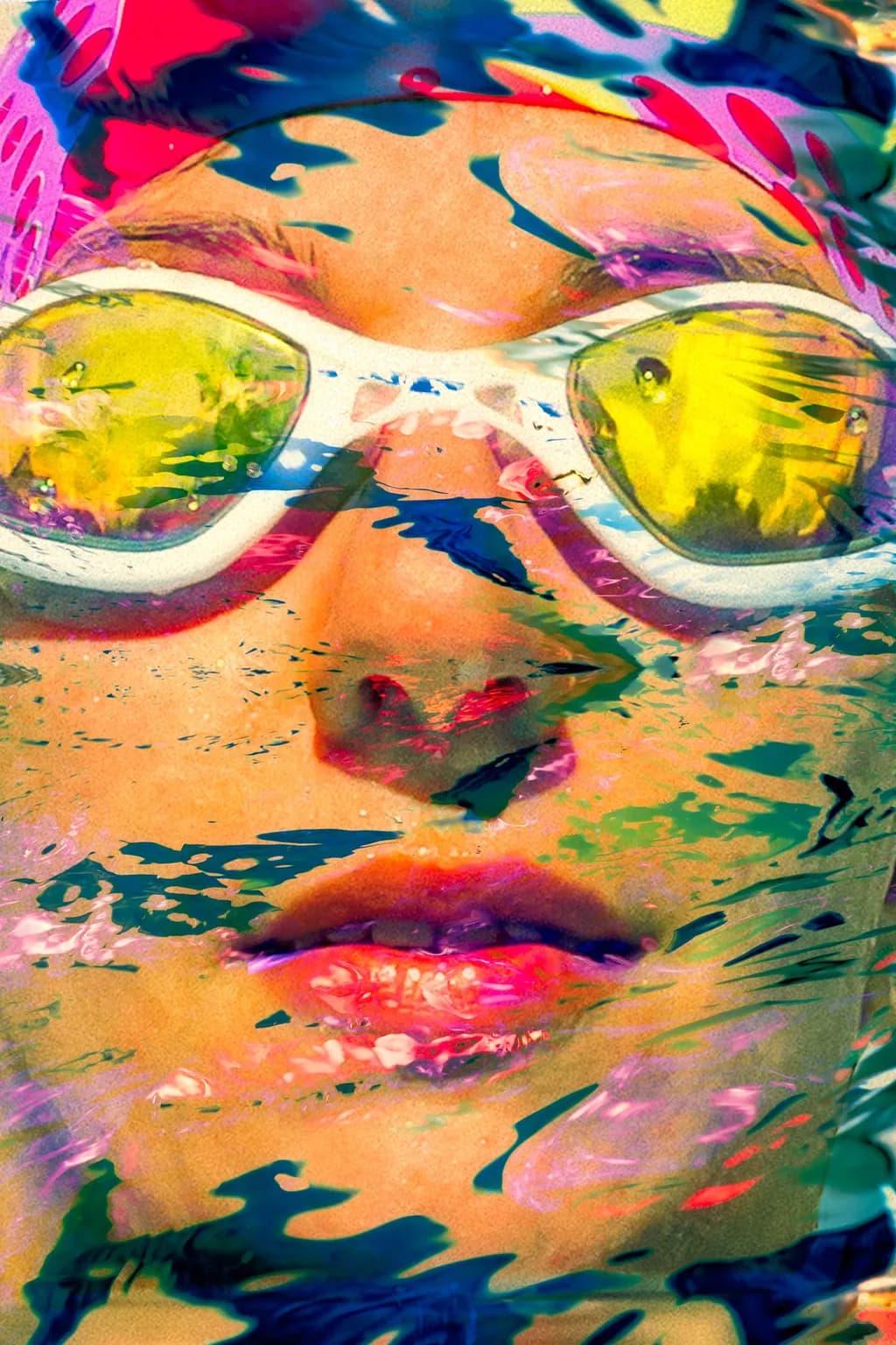 Vibrant Reflections: The Dance of Color and Water