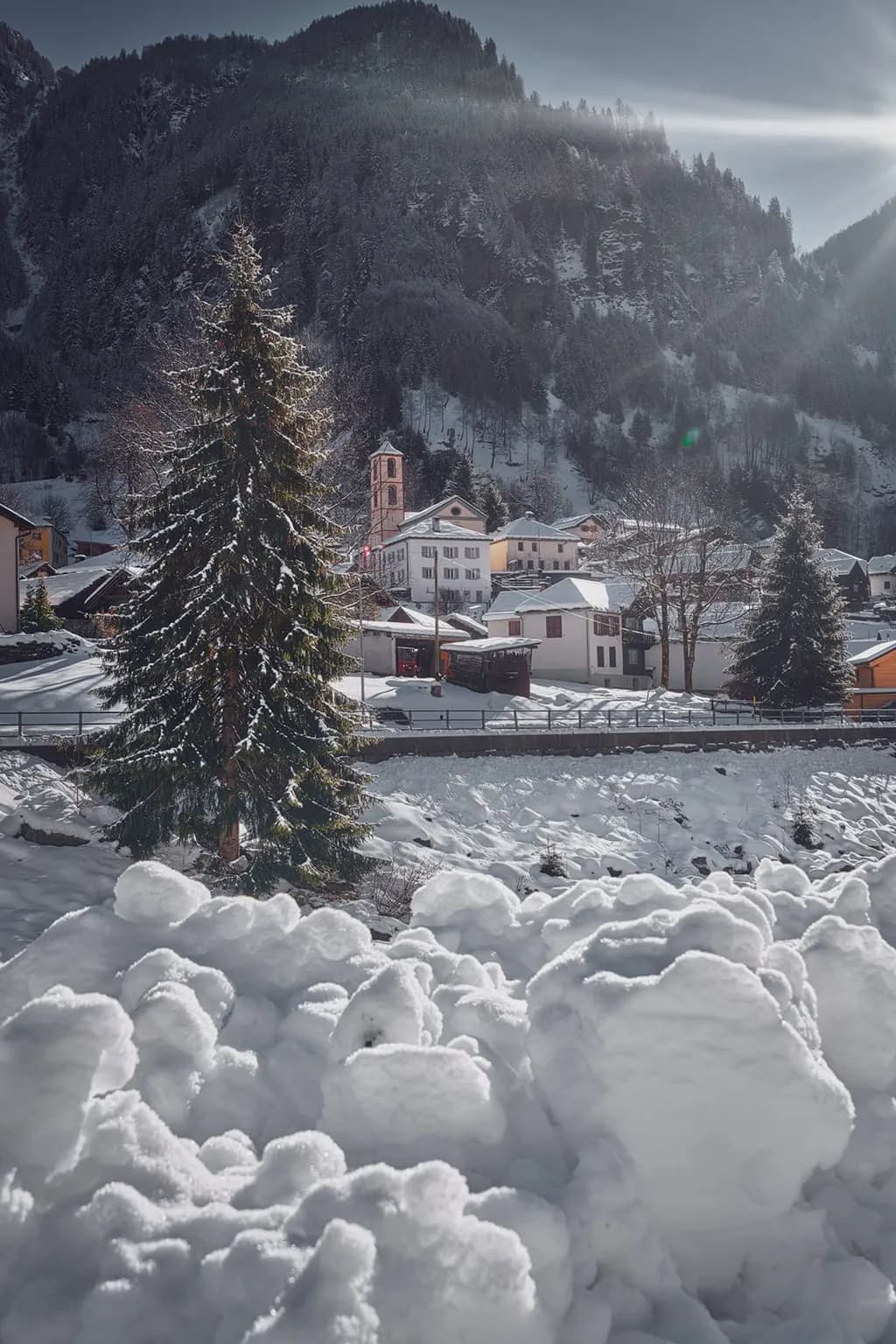 Winter Village Serenity