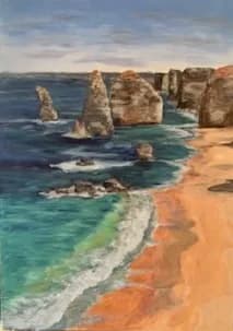 Serenity by the Shore: A Coastal Escape with Majestic Rock Formations