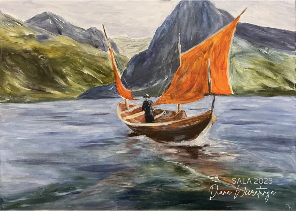 Whispers of the Wind: A Journey Through Serene Waters