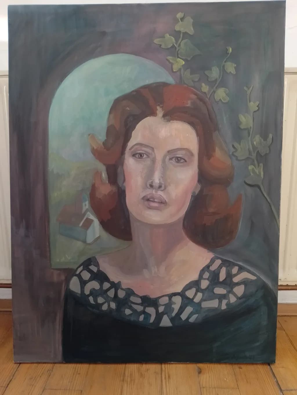 Whispers of Elegance: A Portrait of Timeless Beauty and Nature's Embrace