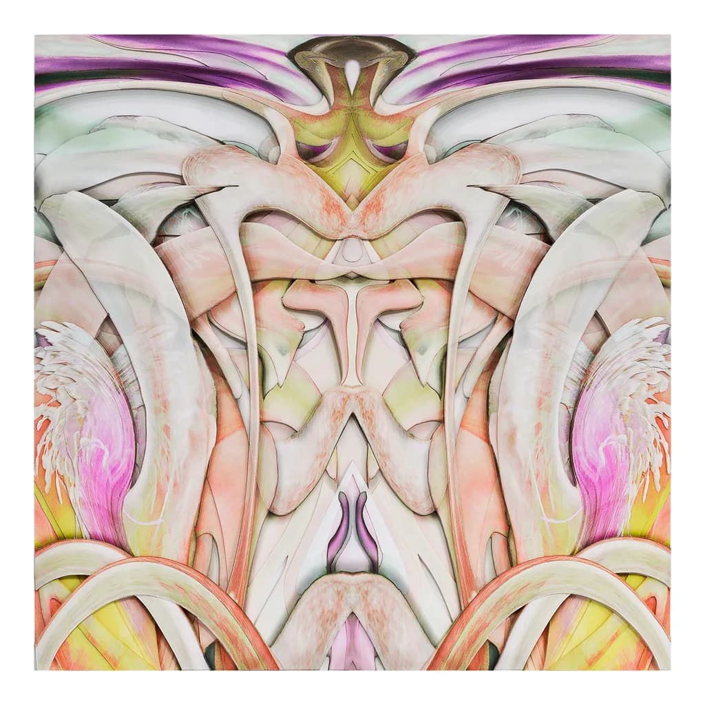 Whispers of Color: An Abstract Exploration of Form and Emotion