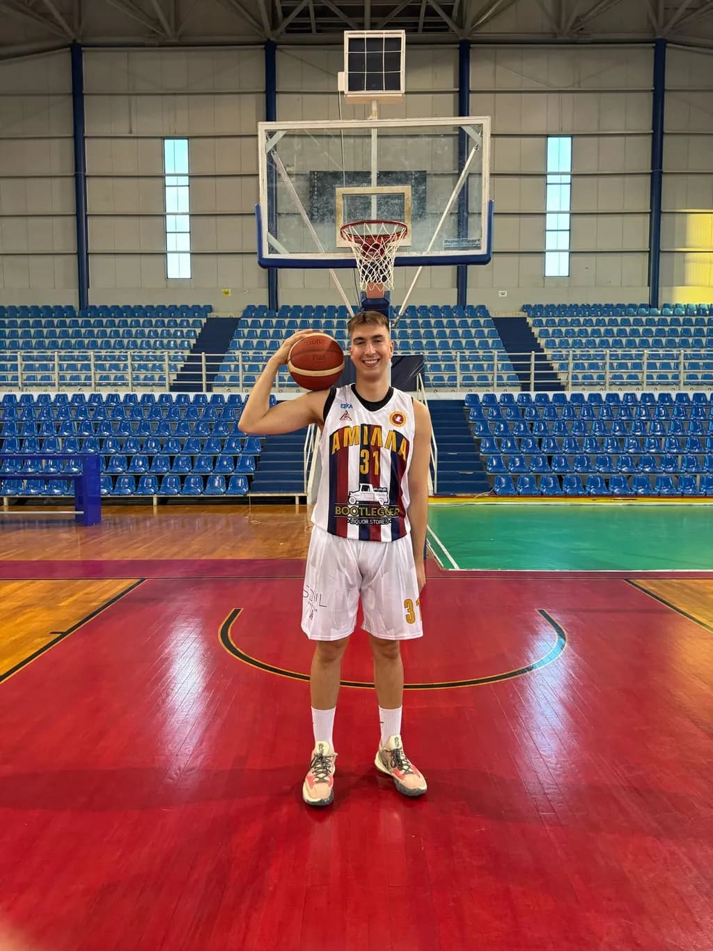 "Victory in Motion: A Young Athlete's Passion for Basketball"
