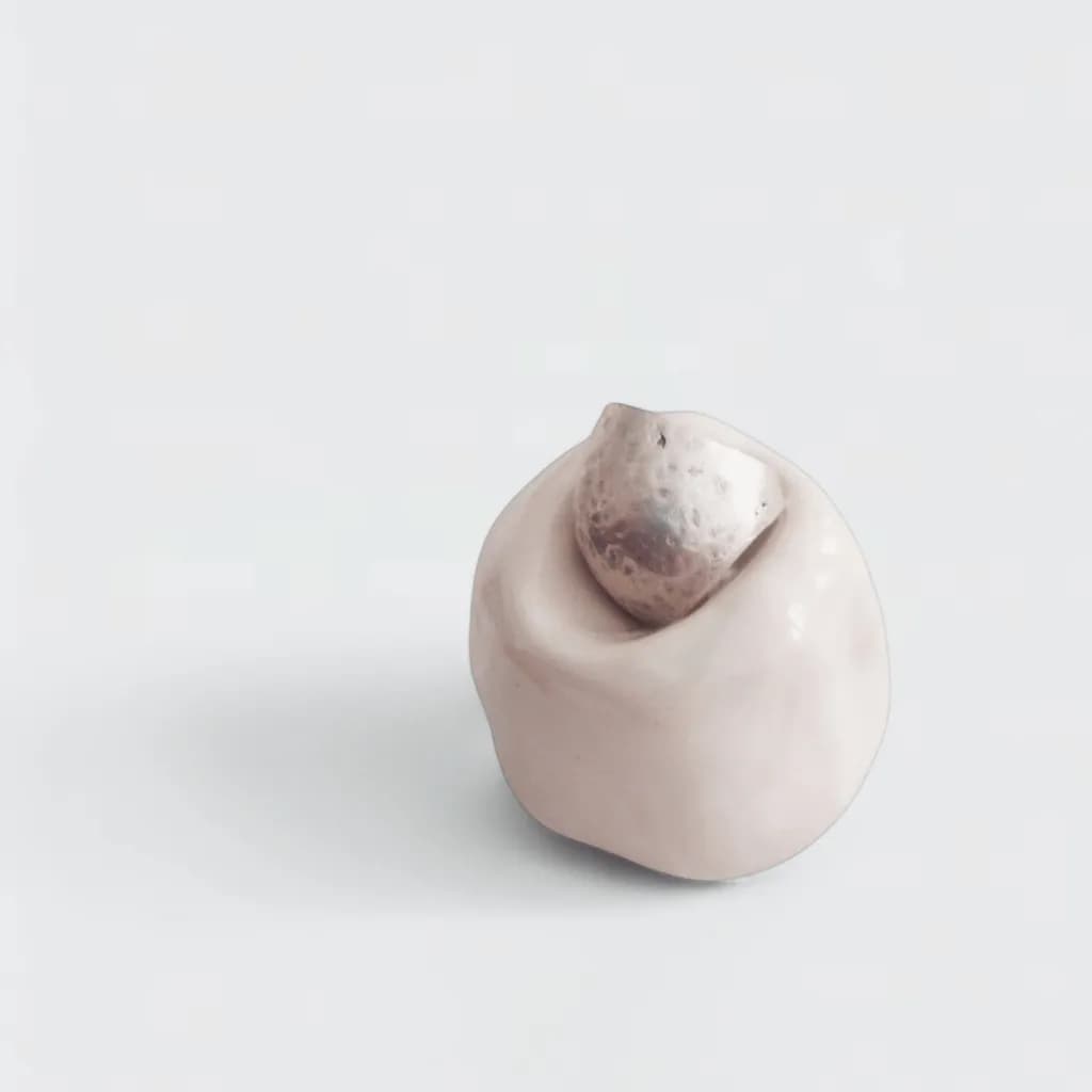 Whispers of Form: A Harmonious Dance of Clay and Metal