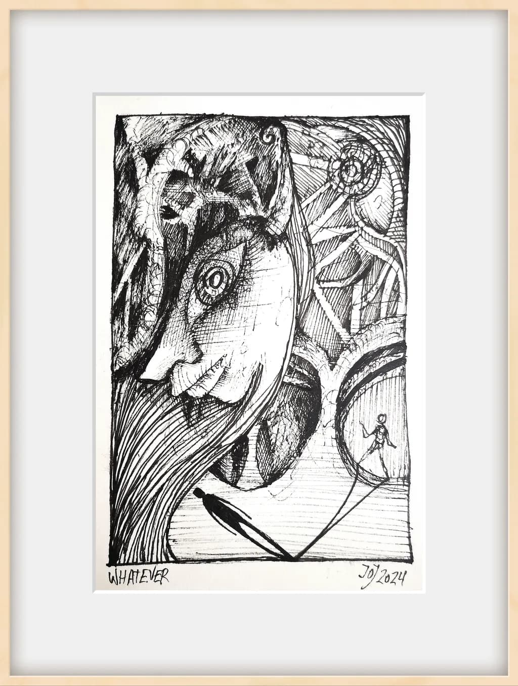 Whimsical Monochrome: A Journey Through Abstract Expressionism