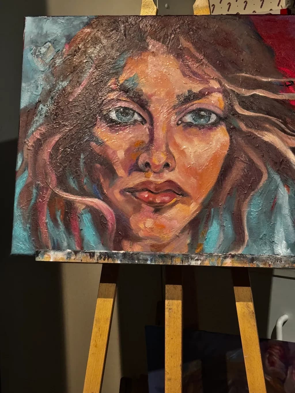 Whispers of Emotion: A Portrait of Color and Texture in Expressionist Art