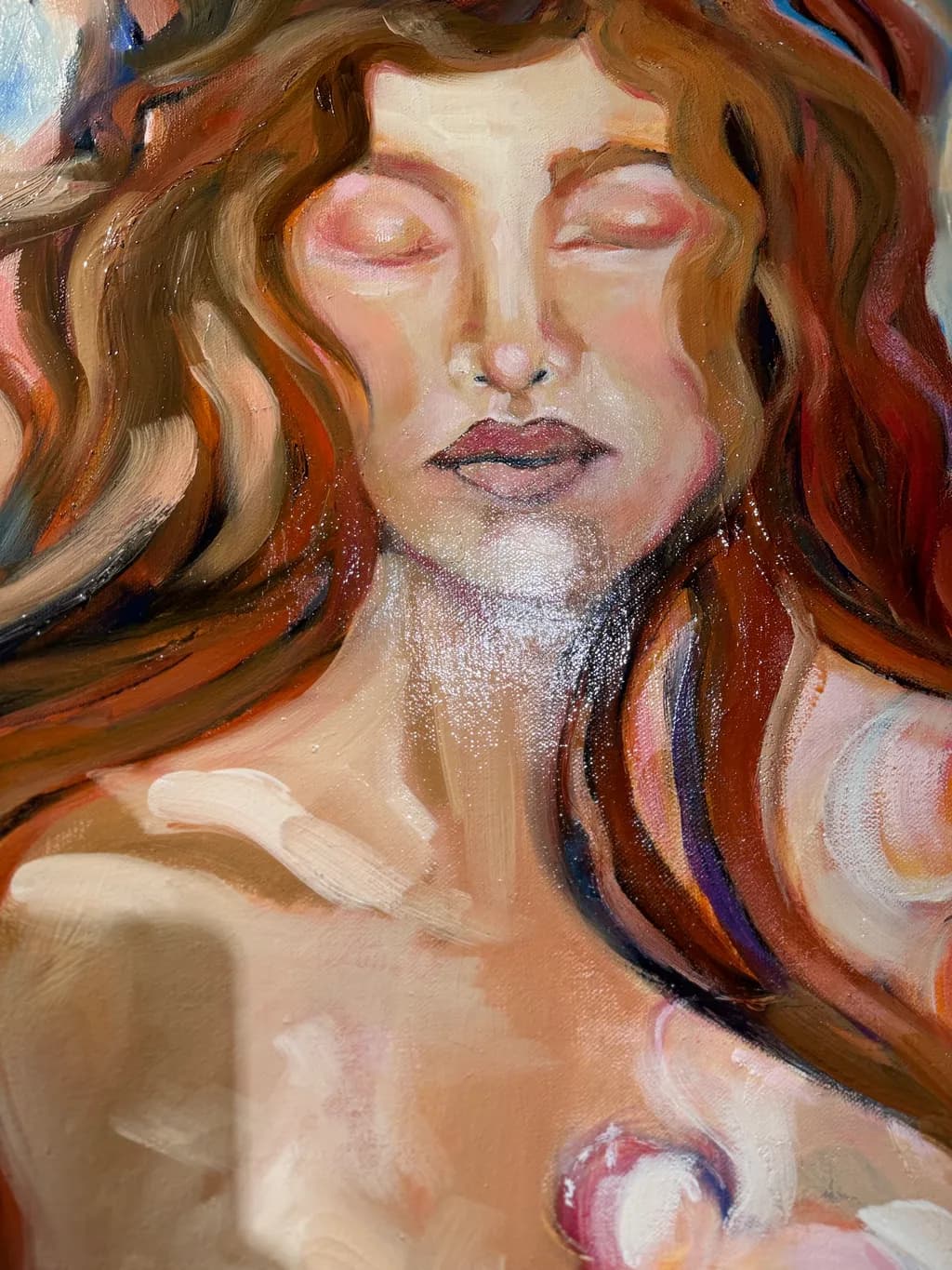 Whispers of Serenity: A Dreamy Portrait of Inner Peace