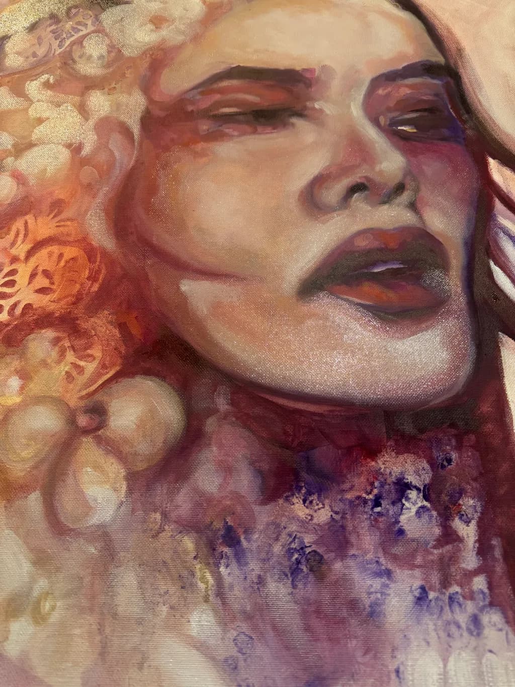 Whispers of Elegance: A Portrait of Inner Beauty and Emotion