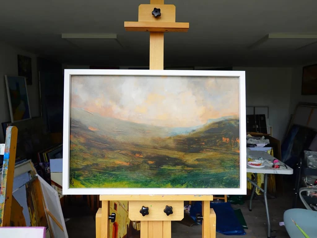 Misty Valley Landscape