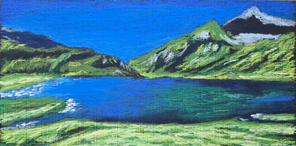 Mountain Lake Serenity