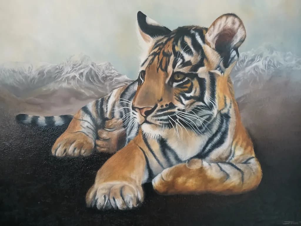 Tiger cub